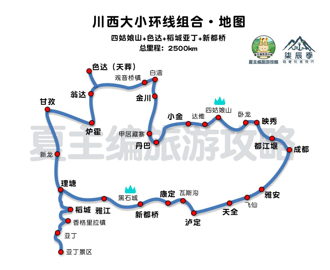 稻城亚丁自驾攻略：线路、住宿地选择，注意事项详解  -图3