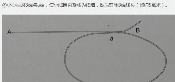 给钓鱼人想要的！矶钓线组绑法图解  -图8