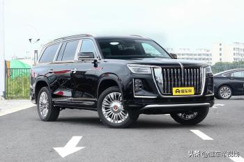 新车 | 4.0T V8大型SUV 红旗LS7原厂车顶箱曝光 整车售136.58万元起  -图1