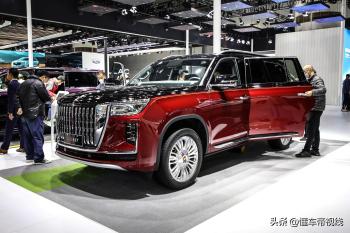 新车 | 4.0T V8大型SUV 红旗LS7原厂车顶箱曝光 整车售136.58万元起  -图6